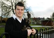 10 December 2007; Finn Harp's star Conor Gethins who was presented with the eircom / Soccer Writers Association of Ireland Player of the Month Award for November. Lifford, Co. Donegal. Picture credit; Oliver McVeigh / SPORTSFILE