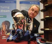 12 December 2007; GAA President Nickey Brennan during the draw for the 2008 Ulster Bank Sigerson Cup and Fitzgibbon Cup Draws. Croke Park, Dublin. Picture credit: Pat Murphy / SPORTSFILE  *** Local Caption ***