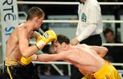 15 December 2007; Andy Lee in action against Jason McKay. Ladbrokes.com Fight Night, Andy Lee.v.Jason McKay, National Stadium, Dublin. Picture credit; Stephen McCarthy / SPORTSFILE