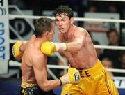 15 December 2007; Andy Lee in action against Jason McKay. Ladbrokes.com Fight Night, Andy Lee.v.Jason McKay, National Stadium, Dublin. Picture credit; Stephen McCarthy / SPORTSFILE
