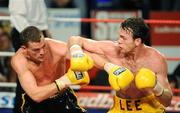 15 December 2007; Andy Lee in action against Jason McKay. Ladbrokes.com Fight Night, Andy Lee.v.Jason McKay, National Stadium, Dublin. Picture credit; Stephen McCarthy / SPORTSFILE *** Local Caption ***