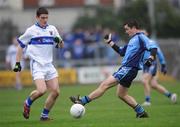 16 December 2007; Kevin Connell, Tyrrelspass, in action against Diarmuid Connolly, St Vincent's. AIB Leinster Club Football Championship Final, Tyrrelspass, Co. Westmeath v St Vincent's, Co. Dublin,  Cusack Park, Mullingar, Co. Westmeath. Picture credit; Brian Lawless / SPORTSFILE