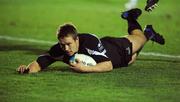 16 December 2007; Jonny Wilkinson, Newcastle Falcons, scores a late try for his side. European Challenge Cup, Pool 3, Round 4, Newcastle Falcons v Connacht, Kingston Park, Newcastle, England. Picture credit; Brendan Moran / SPORTSFILE *** Local Caption ***