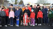 25 December 2007; Compeditors at the start of one of the many Goal Miles taking place nationwide. Annual Goal Mile, Fairgreen, Ennis, Co Clare. Picture credit: Ray McManus / SPORTSFILE