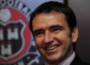 27 December 2007; The newly appointed Bohemian F.C. manager Pat Fenlon during a press conference to introduce him. Dalymount Park, Dublin. Picture credit: Caroline Quinn / SPORTSFILE *** Local Caption ***