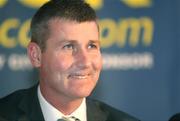 28 December 2007; The newly appointed Derry City manager Stephen Kenny during a press conference to re-introduce him to the club. Delacroix Lounge, Derry. Picture credit: Oliver McVeigh / SPORTSFILE