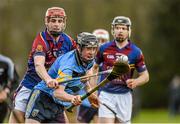 18 February 2015; Pat Purcell, UCD, in action against Tommy Heffernan, UL. Independent.ie Fitzgibbon Cup Quarter-Final, UL v UCD. University of Limerick, Limerick. Picture credit: Diarmuid Greene / SPORTSFILE
