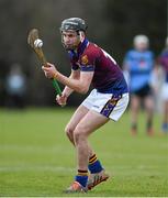 18 February 2015; John McGrath, UL, takes a free. Independent.ie Fitzgibbon Cup Quarter-Final, UL v UCD. University of Limerick, Limerick. Picture credit: Diarmuid Greene / SPORTSFILE