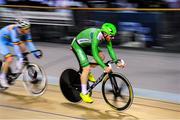 20 February 2015; Ireland's Martyn Irvine in action during the Men's Scratch 15km where he finished in tenth place. 2015 UCI Track World Championships. National Velodrome, Paris, France. Picture credit: Dave Winter / SPORTSFILE