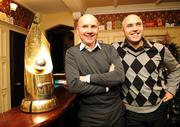 17 December 2007; The nominees for the Personality of the Year at the forthcoming eircom / Soccer Writers Association of Ireland awards have been announced. Among the nominees are Drogheda United manager Paul Doolin, left, and St.Patrick's Athletic manager John McDonnell. Schoolhouse Hotel, Ballsbridge, Dublin. Picture credit: David Maher / SPORTSFILE