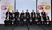 15 December 2007; GAA President Nickey Brennan with the Nicky Rackard Champion 15 Award winners at the 2007 Christy Ring/Nicky Rackard Champion 15 & Rounders All Star Awards. Croke Park, Dublin. Photo by Sportsfile