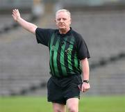 30 December 2007; Referee Declan Moore. Gaelic Life Dr McKenna Cup, Section C, Monaghan v Queens University, Belfast, St Tiearnach's Park, Clones, Co. Monaghan. Picture credit; Oliver McVeigh / SPORTSFILE