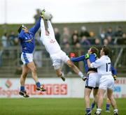 6 January 2008; Michael Conway, Kildare, in action against Arthur O'Connor, Longford. O'Byrne Cup, First Round, Kildare v Longford, St Conleth's Park, Newbridge, Co. Kildare. Picture credit; David Maher / SPORTSFILE