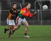 6 January 2008; Paul Cashin, Carlow, in action against Paul Sheehan, Kilkenny. O'Byrne Cup, First Round, Carlow v Kilkenny, Dr. Cullen Park, Carlow. Picture credit; Brian Lawless / SPORTSFILE