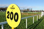 28 December 2007; A general view of a sign at Leopardstown Racecourse. Leopardstown Racecourse, Leopardstown, Dublin. Photo by Sportsfile