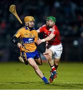21 February 2015; Colm Galvin, Clare, in action against Daniel Kearney, Cork. Allianz Hurling League Division 1A, round 2, Cork v Clare, Páirc Uí Rinn, Cork. Picture credit: Diarmuid Greene / SPORTSFILE