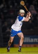 21 February 2015; Shane Bennett, Waterford, shoots to score his side's first goal. Allianz Hurling League Division 1B, Round 2, Waterford v Laois. Fraher Field, Dungarvan, Co. Waterford. Picture credit: Stephen McCarthy / SPORTSFILE