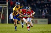 21 February 2015; Conor Lehane, Cork, in action against Conor Ryan, Clare. Allianz Hurling League Division 1A, round 2, Cork v Clare, Páirc Uí Rinn, Cork. Picture credit: Diarmuid Greene / SPORTSFILE