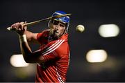 21 February 2015; Patrick Horgan, Cork, strikes a free. Allianz Hurling League Division 1A, round 2, Cork v Clare, Páirc Uí Rinn, Cork. Picture credit: Diarmuid Greene / SPORTSFILE