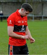21 February 2015; Paul Geaney, UCC, after defeat to DCU. Independent.ie Sigerson Cup Final, UCC v DCU. The Mardyke, Cork. Picture credit: Diarmuid Greene / SPORTSFILE