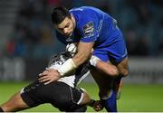 20 February 2015; Ben Te'o, Leinster, is tackled by Dion Berryman, Zebre. Guinness PRO12, Round 15, Leinster v Zebre. RDS, Ballsbridge, Dublin. Picture credit: Pat Murphy / SPORTSFILE