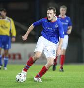 6 November 2007; Tim Mouncey, Linfield. CIS Insurance Cup semi-final, Linfield v Newry City, Mourneview Park, Lurgan, Co. Armagh. Picture credit; Oliver McVeigh / SPORTSFILE