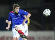 6 November 2007; Steven Douglas, Linfield. CIS Insurance Cup semi-final, Linfield v Newry City, Mourneview Park, Lurgan, Co. Armagh. Picture credit; Oliver McVeigh / SPORTSFILE