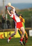13 January 2008; Paul Rouse, Tyrone, in action against Christy Toye, Donegal. Gaelic Life, Dr. McKenna Cup, Section B, Donegal v Tyrone, Fr Tierney Park, Ballyshannon, Co. Donegal. Picture credit; Oliver McVeigh / SPORTSFILE