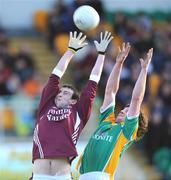 13 January 2008; Michael Duignan, Leitrim, in action against Joe Bergin, Galway. FBD League, Leitrim v Galway, Pairc Sean MacDiarmada, Carrick-on-Shannon, Co. Leitrim. Picture credit; David Maher / SPORTSFILE