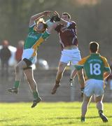 13 January 2008; Michael Duignan, Leitrim, in action against Joe Bergin, Galway. FBD League, Leitrim v Galway, Pairc Sean MacDiarmada, Carrick-on-Shannon, Co. Leitrim. Picture credit; David Maher / SPORTSFILE