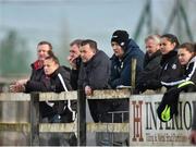 22 February 2015; Wexford Youths supporters during the game. Continental Tyres Women's National League, Wexford Youths v Raheny United, Ferrycarraig Park, Wexford. Picture credit: Matt Browne / SPORTSFILE