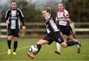 22 February 2015; Rebecca Creag, Raheny United, in action against Wexford Youths. Continental Tyres Women's National League, Wexford Youths v Raheny United, Ferrycarraig Park, Wexford. Picture credit: Matt Browne / SPORTSFILE