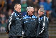 22 February 2015; Dublin manager Ger Cunningham with selectors Gearoid O Riain, left, and Shay Boland, right. Allianz Hurling League, Division 1A, Round 2, Kilkenny v Dublin. Nowlan Park, Kilkenny. Picture credit: Stephen McCarthy / SPORTSFILE