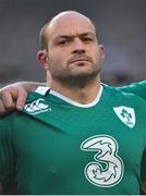 14 February 2015; Rory Best, Ireland. RBS Six Nations Rugby Championship, Ireland v France. Aviva Stadium, Lansdowne Road, Dublin. Picture credit: Ramsey Cardy / SPORTSFILE