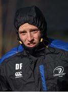23 February 2015; Leinster's Darragh Fanning arrives to squad training. UCD, Belfield, Dublin. Picture credit: Stephen McCarthy / SPORTSFILE