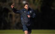 23 February 2015; Leinster's Ben Te'o during squad training. UCD, Belfield, Dublin. Picture credit: Stephen McCarthy / SPORTSFILE