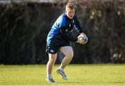 23 February 2015; Leinster's James Tracy during squad training. UCD, Belfield, Dublin. Picture credit: Stephen McCarthy / SPORTSFILE
