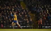 21 February 2015; Colin Ryan, Clare, takes a free. Allianz Hurling League Division 1A, round 2, Cork v Clare, Páirc Uí Rinn, Cork. Picture credit: Diarmuid Greene / SPORTSFILE