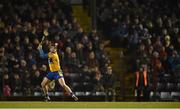 21 February 2015; Colin Ryan, Clare, takes a free. Allianz Hurling League Division 1A, round 2, Cork v Clare, Páirc Uí Rinn, Cork. Picture credit: Diarmuid Greene / SPORTSFILE