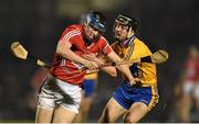21 February 2015; Conor Lehane, Cork, in action against Jack Browne, Clare. Allianz Hurling League Division 1A, round 2, Cork v Clare, Páirc Uí Rinn, Cork. Picture credit: Diarmuid Greene / SPORTSFILE