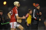 21 February 2015; Cork's Patrick Cronin warms up before coming on as a substitute. Allianz Hurling League Division 1A, round 2, Cork v Clare, Páirc Uí Rinn, Cork. Picture credit: Diarmuid Greene / SPORTSFILE