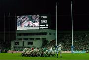 24 February 2007; A general view of rugby at Croke Park as the Ireland and England packs engage in a scrum during the RBS Six Nations Rugby Championship match between Ireland and England at Croke Park in Dublin. Photo by Brendan Moran/Sportsfile