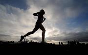 16 January 2008; An athlete during the closing stages of the senior boys race at the DCU Invitational Schools Cross Country Races. Dublin City University, Glasnevin, Dublin. Picture credit: Pat Murphy / SPORTSFILE *** Local Caption ***