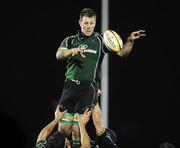 4 January 2008; Colm Rigney, Connacht, takes the ball in the lineout against Llanelli Scarlets. Magners League, Connacht Rugby v Llanelli Scarlets, Sportsground, Galway. Picture credit: Matt Browne / SPORTSFILE