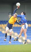 20 January 2008; Arthur O'Connor, Longford, in action against Craig Rogers, DCU. O'Byrne Cup Semi-Final, Longford v DCU, Pearse Park, Longford. Picture credit; David Maher / SPORTSFILE