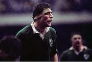 7 February 1987; Donal Lenihan, Ireland. Ireland v England. Lansdowne Road. Ireland 17 England 0. Picture credit: Ray McManus / SPORTSFILE
