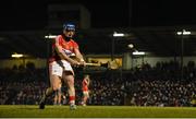 21 February 2015; Patrick Horgan, Cork, takes a free. Allianz Hurling League Division 1A, round 2, Cork v Clare, Páirc Uí Rinn, Cork. Picture credit: Diarmuid Greene / SPORTSFILE