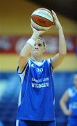 13 January 2008; Katie McNamara, Waterford Wildcats. Women's SuperLeague National Cup Semi-Final 2008, Waterford Wildcats v DCU Mercy, Dublin, National Basketball Arena, Tallaght, Dublin. Picture credit: Stephen McCarthy / SPORTSFILE