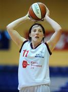 13 January 2008; Lindsay Peat, DCU Mercy. Women's SuperLeague National Cup Semi-Final 2008, Waterford Wildcats v DCU Mercy, Dublin, National Basketball Arena, Tallaght, Dublin. Picture credit: Stephen McCarthy / SPORTSFILE