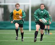 22 January 2008; Ireland's Marcus Horan in action during squad training. Ireland rugby squad training, Belfield, UCD, Dublin. Picture credit; Paul Mohan / SPORTSFILE